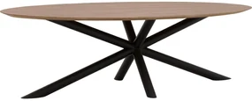 Goossens Excellent Eettafel Gs-1302, Ovaal 240 x 130 cm
