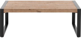 Goossens Basic Salontafel Arcade rechthoekig, hout mango bruin, urban industrieel, 110 x 45 x 60 cm