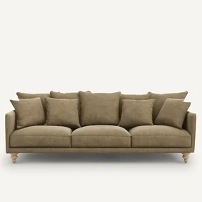 Bank stonewashed fluweel, Lazare