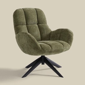 Draaibare Fauteuil Modern Groen