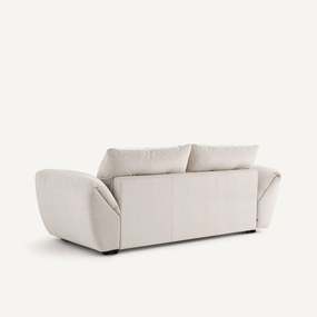 3-zits slaapbank in linnen fluweel, EDGAR