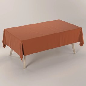 Dekoria Rechthoekig tafelkleed, bruin-caramel, 130 x 210 cm