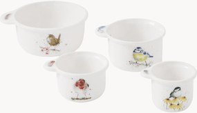 Fine-Bone-China maatbekerset Birds, 4-delig