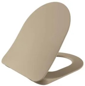 Sanigoods Alpha soft-close toiletzitting mat cappuccino