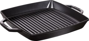 Staub Grill Pans Grillpan 33 cm, Zwart - Grill Pans - Staub