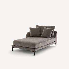 Longchair van polyestermix, MODERNISTE, ontwerp Emmanuel Gallina