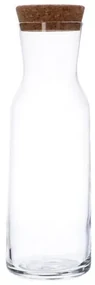 Karaf met kurk, glas, 1,1 liter