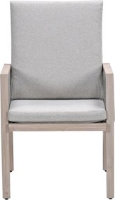 Garden Impressions San Capri lounge dining stoel - light oak look