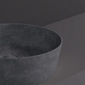Rak Skin ronde waskom 42cm antraciet beton