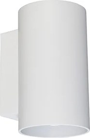 Smart wandlamp rond wit incl. 2 wifi GU10 - Sandy