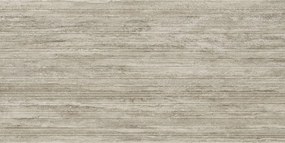 Navale Travertin wandtegel reliëf 60x120cm grijs gerectificeerd