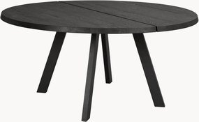 Ronde eettafel Fred met essenhouten tafelblad