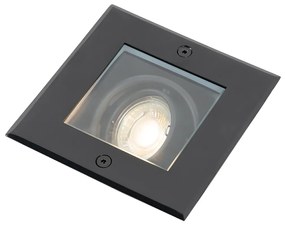 Moderne grondspot zwart verstelbaar IP65 - Oneon