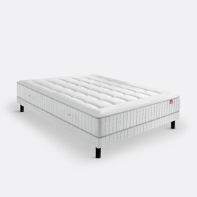 Ensemble matras met veren le Suprême + beddenbodem
