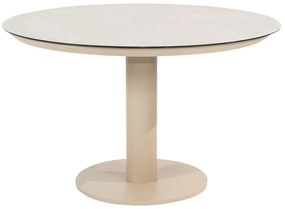 Sarah dining tuintafel 120xH75 cm printed ceramic latte Taste 4SO