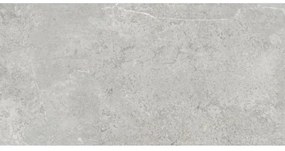 Baldocer Ceramica Zermatt wand- en vloertegel - 60x120cm - 9.5mm - Rechthoek - gerectificeerd - Marmerlook - Grijs Mat SW07311791