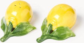 Handgeschilderde zout- en pepermolens Lemon, 2-delig