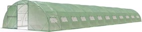Groene folietunnel 5x12m met deur Tuinpunt