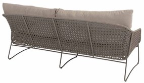4 Seasons Outdoor Moretti 3-zits loungebank terre  Loungebank    bruin weerbestendig