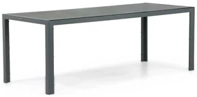 Tuinset 6 personen 210 cm Aluminium/textileen Grijs Domani Furniture Manu/Venustas