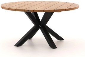 Tuin eettafel Hartman  | Rond  | Tuintafel Teakhout | Ø150cm | 6 personen | Kees Smit Tuinmeubelen