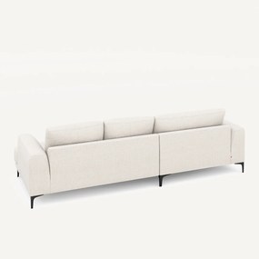 Hoekbank, links XL longchair, in Jasper-stof, MARSILE