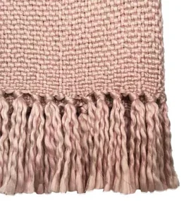 Plaids, deken Roze Malagoon  Marble pink throw