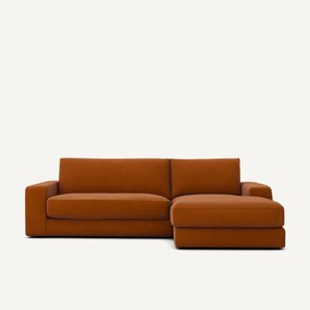 Linnen fluwelen hoekbank, SKANDER