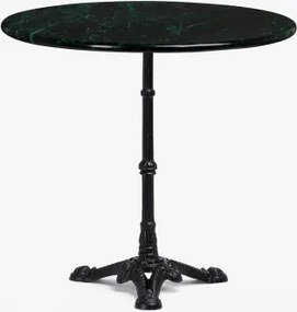 Roma Marmeren Bartafel Groen Marmer Big Flower & Rond & Zwart - Sklum