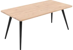 Goossens Eettafel Bjarte, Rechthoekig 180 x 90 cm