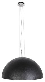 Smart hanglamp zwart met goud 70 cm incl. Wifi A60 - Magna Modern E27 rond Binnenverlichting Lamp