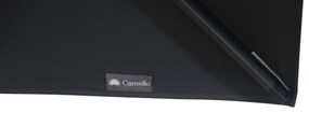 Zweefparasol  3x3m S1 (excl. voet) Grijs-antraciet Camello Diego