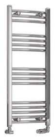 Eastbrook Wendover gebogen verticale radiator 100x40cm Chroom 247 watt