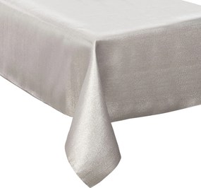 Tafelkleed met pailletten - Glinsterend wit - 140 x 360 cm