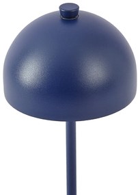 Buitenlamp met dimmer Tafellamp met dimmer blauw incl. LED IP54 oplaadbaar met laadstation - Squirrel Modern IP54 Buitenverlichting rond Lamp