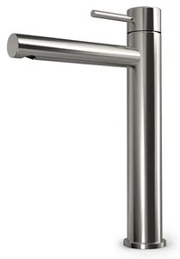 Hotbath BUDDY Wastafelmengkraan - hoog model - Geborsteld nikkel B103HGN