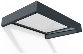Aluminium deurluifel Sophia 1,2 m Palram - Canopia antraciet