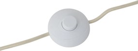 Retro vloerlamp beige 140cm - Ophelia