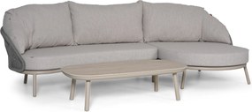 Loungeset tuin 5 personen Rope Zand/Beige  Santika Furniture Santika