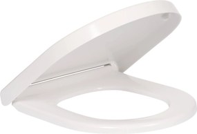 Ben Studio toiletbril met softclose in wit geschikt voor Duravit Starck 3