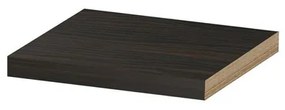 INK 35d wandplank - 40x35x3.5cm - voorzijde afgekant - tbv nis - MFC Intens eiken 1258897
