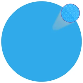 vidaXL Zwembadhoes 417 cm PE blauw
