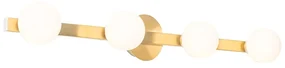 Buitenlamp Moderne plafondlamp messing IP44 4-lichts - Cederic Modern G9 IP44 Buitenverlichting Lamp