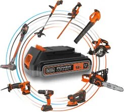 Black&amp;Decker 18V 2.0Ah 45cm Powercommand heggenschaar