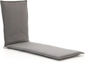 Ligbedkussen Tuin | Grijs-Antraciet | Polyester/Polypropyleen | Madison | 200x60cm | Kees Smit Tuinmeubelen