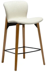 Dan-Form Paragon Design Counter Barstoel Boucle Wit