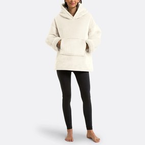 Plaid fleece sweater maat S/M, Javi