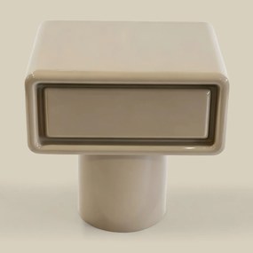 Nachtkastje Hoogglans Beige - 50x40x52cm.