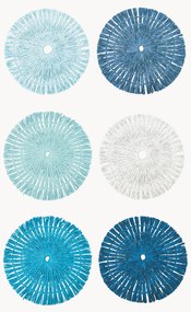 Handgemaakte placemats Tovaglietta, 6-delig