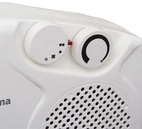 Qlima Elektrische ventilatorkachel 2000 W wit EFH2010